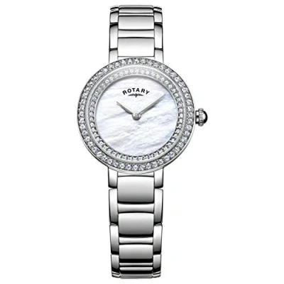 Image of Rotary Womens Analogue Classic Quartz Watch with Stainless Steel Strap LB05085/41L