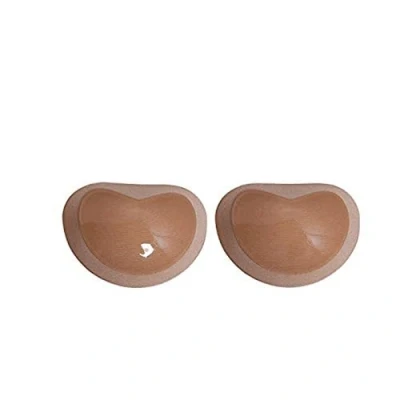 Image of DGYAO Self Adhesive Bra Pad Enhancer Breast Inserts Push Up Pads One Pair of Bikinis Swimsuit Removable Inserts… Nude