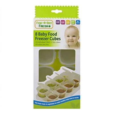 Image of Baby Weaning Food Pots Freezer Tubs BPA Free Pack of 1