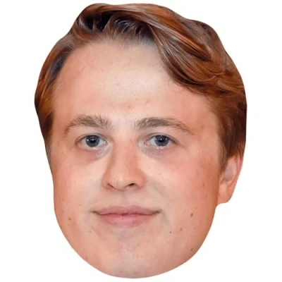 Image of Henry Southan (Smile) Celebrity Mask, Flat Card Face, Fancy Dress Mask