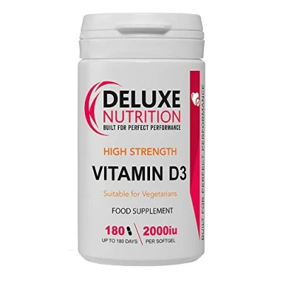 Image of Vitamin D3 2000iu SOFTGELS High Strength Immune Support 180 6 Month Supply UK Seller Vegetarian