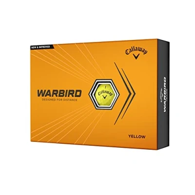 Image of Callaway Golf Warbird Ball Yellow 2023