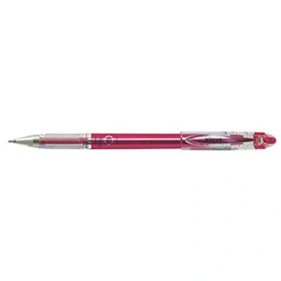 Image of Pentel 0.8mm Slicci Metallic Gel Pen Red