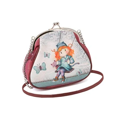 Image of Forever Ninette Swing Large Chain Retro Shoulder Bag, Multicolour, 18 x 17.5 cm