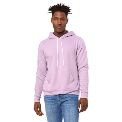 Image of Bella + Canvas Unisex Poly Cotton Fleece Pullover Hoodie Sweatshirt