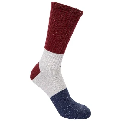 Image of Trespass Adults Socks Mid Length Chunky Rib Made with Recycled Cotton Alize