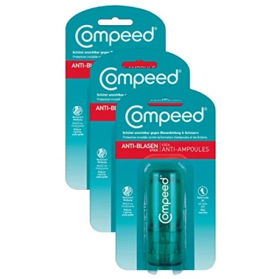 Image of Compeed Anti Bubbles Deodorant Stick (24.0 millilitre), 3 x 8 ml