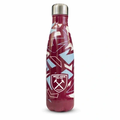 Image of West Ham Utd 500ml Stainless Steel Vaccum Flask Thermal Bottle Claret