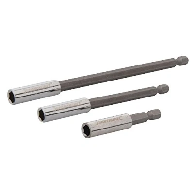 Image of Silverline Magnetic Screwdriver Bit Holder 3pce 60, 100, 150mm