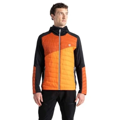 Image of Dare 2b Mens Touring Hybrid Puffins Orange/Rooibos Tea L