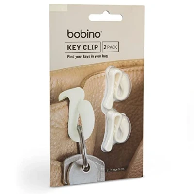 Image of Bobino KECL2CR Key Clip Cream (Pack of 2)
