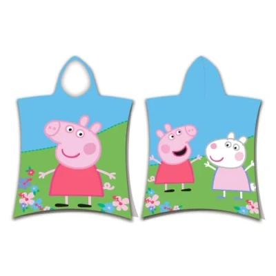 Image of Aptex Cotton Poncho 50 x 115 cm Peppa