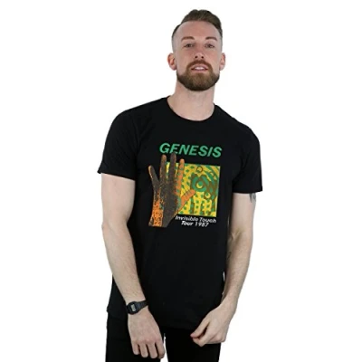 Image of Absolute Cult Genesis Men&#039;s Invisible Touch Tour T Shirt Large Black