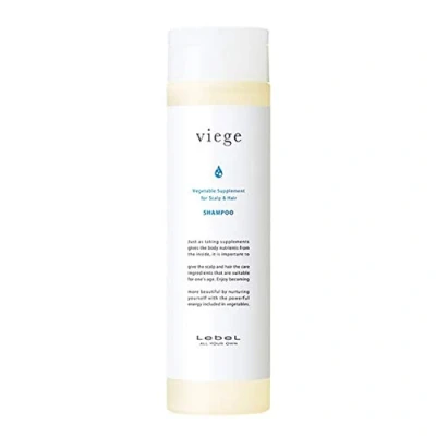 Image of Lebel Viege Hair Shampoo 240ml (Green Tea Set)
