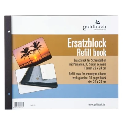 Image of Goldbuch Set Black Edges 29x24 cm