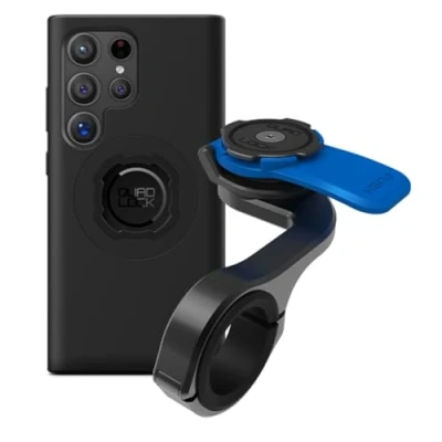 Image of Quad Lock Out Front PRO Bike Phone Holder Kit with MAG Case for Samsung Galaxy S24 Ultra