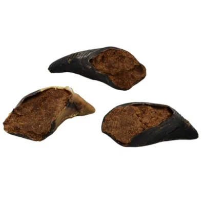 Image of Express Pet Supplies Meaty Meat filled Hooves Tough Chews for Dogs 100% Natural Long Lasting Dog (15 Hooves)