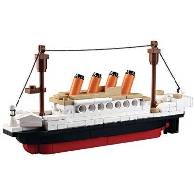 Image of Sluban SlubanM38 B0576 M38 Titanic Building Bricks Set, Mehrfarbig