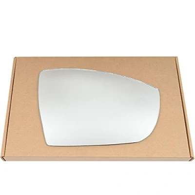 Image of Less4spares Wing Mirror Glass Right Compatible with Ford Ecosport 2012 2020 STICK ON Driver Off Side Convex