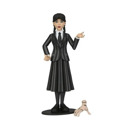 Image of NECA Toony Terrors Wednesday Adams (Nevermore Academy) Figure 24148