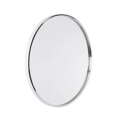 Image of Milano Annalise Chrome 600mm Wall Hung Round Bathroom Mirror