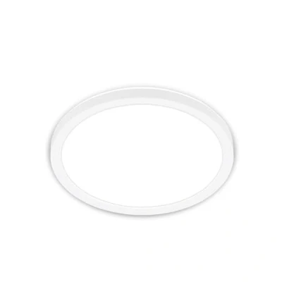 Image of Briloner LED ceiling light Tava, white, Ø 24 cm, plastic