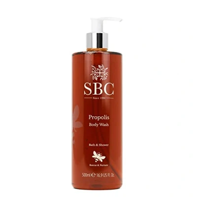 Image of SBC Skincare Propolis Body Wash 500ml Soothing Shower Gel and Bubble Bath For Sensitive Skin