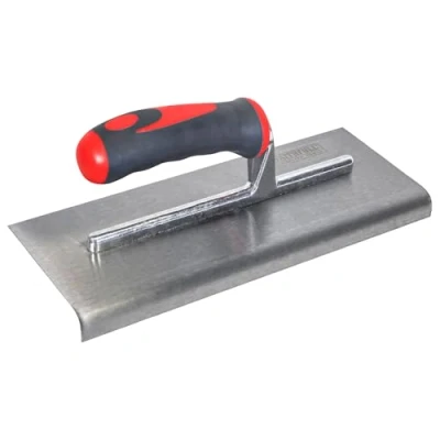 Image of Faithfull FAISGTEDGE11 Soft Grip 11 Inch Concrete Edging Trowel 280 x 120mm (11in 4.3/4in)