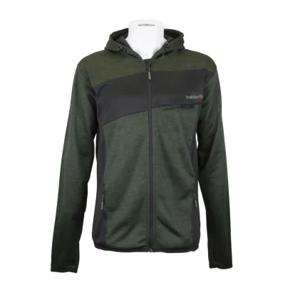 Image of Trakker Marl Fleece Back Hoody Vest XXXL Fishing zip jacket