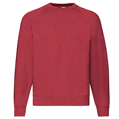 Image of Fruit of the Loom Men&#039;s Sweatshirts, M, L, XL, XXL, 3XL, 4XL, also as Sets, Vintage Red, XL
