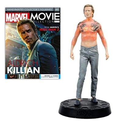 Image of Marvel Aldrich Killian Figurine (Iron Man 3) Movie Collection by Eaglemoss Collections