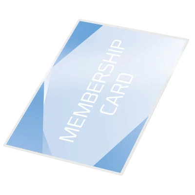 Image of GBC 3740303 Card Pouch Gloss 75x105mm 125 micron Pack of 100