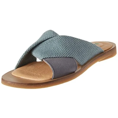 Image of El Naturalista Women&#039;s Tulip Sandal, Aqua, 3 UK