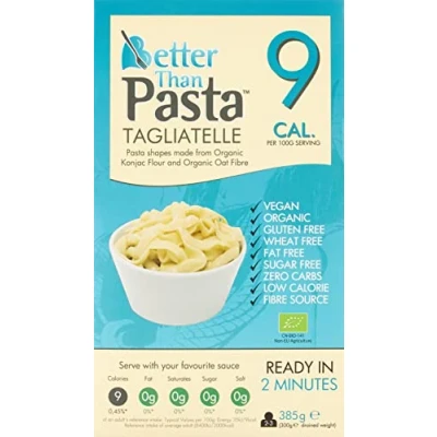 Image of KONJAC Pasta TAGLIATELLE (Gluten Free) BIO 385 g BETTER THAN FOODS