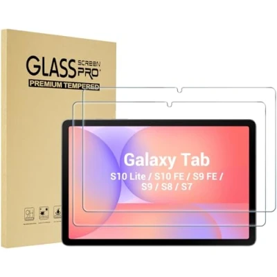 Image of ProCase 2 Pack Screen Protector for Galaxy Tab S10 2024/ S9 FE 10.9&quot;/ 2023/ S8 2022/ S7 2020 11&quot;, Hardness Tempered Glass Film Guard Tablet SM X720/X510/X710/X700/T870