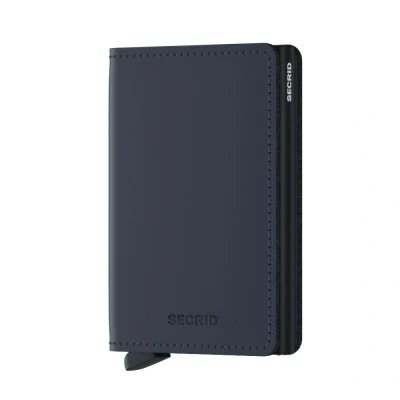Image of SLIMWALLET SECRID Matte Night Blue