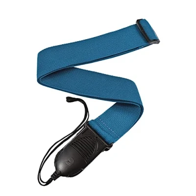 Image of D&#039;Addario Accessories Guitar Strap Electric Strap, Acoustic &amp; Bass Quick Release Blue
