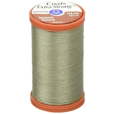Image of Coats: Thread &amp; Zippers Extra Strong Upholstery Thread, 150 Yard, Green Linen, OSFA, S964 6180