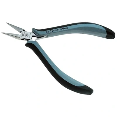 Image of C.K SensoPlus ESD Snipe Nose Pliers 120mm, Serrated Jaws