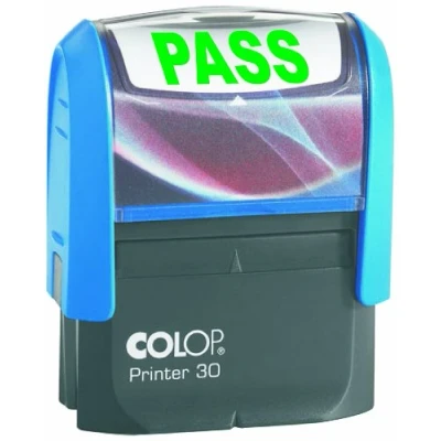 Image of COLOP Printer 30 Pass Word Stamp Green