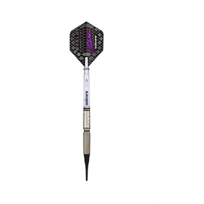 Image of Unicorn Unisex 2019 Edition Jelle Klaasen World Champion 90% Tungsten Soft Tip Dart, black/purple, 20 g UK