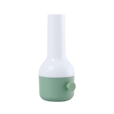 Image of Lindby LED rechargeable outdoor table lamp Isaline, green, dimmable