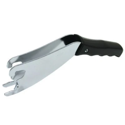Image of Beko Oven Cooker Detachable Grill Pan Handle (Chrome/Silver)