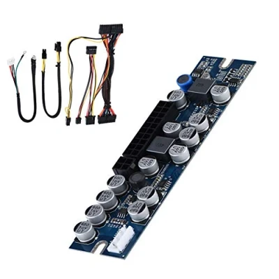 Image of DC 12V 300W Módulo de Fuente Alimentación PC Protección Completa Portátil PSU Professional Con 24Pin Connect/AUX/SATA Cable Para Mini ITX y 1U Case