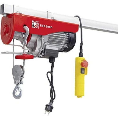 Image of Holzmann Maschinen ESZ500D_230V Electric Cable Hoist Load Capacity (with Pulley) 500 kg