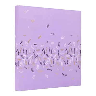 Image of Pukka Pad, Rochelle &amp; Jess A4 Preloaded Rollbound Ringbinder Comes with 5 Part Dividers Standard D Ring Mechanism Lilac