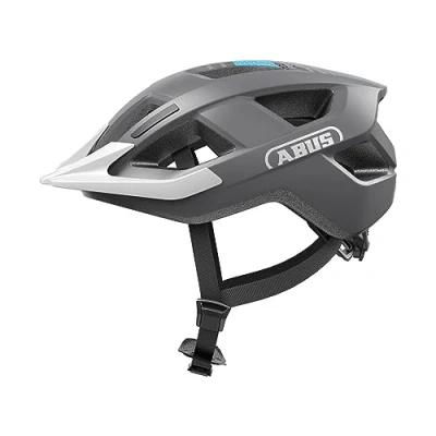 Image of ABUS Aduro 3.0 City Bike Helmet Sporty in Stylish Design For Everyday Riding and Touring Men Women Grey, Size L
