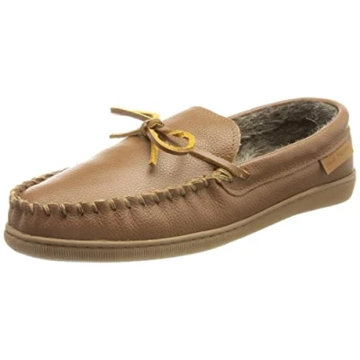 Image of Hush Puppies Men&#039;s Ace Slipper, Tan, 12 UK