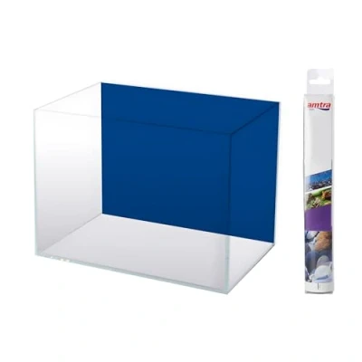 Image of wave Double Background Blister, 30 X 60 cm, Black/Blue