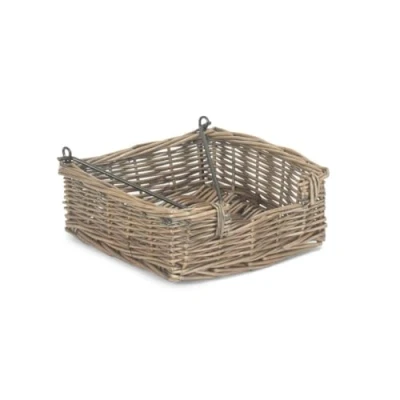 Image of Red Hamper Antique Wash Wicker Napkin Holder